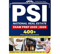 PSI NATIONAL REAL ESTATE EXAM PREP 2025 2026: The Clear, Error-Free Guide to Pass the PSI Exam on Your First Try. With Practice Questions, Strategy, Exam Simulation, and Tools Like Flashcards.