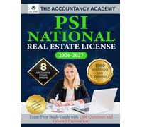 PSI National Real Estate License: Exam Prep Study Guide with 1500 Questions and Detailed Explanations