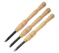 PSI Woodworking LCWIZ - Juego de cinceles de carburo (3 piezas)