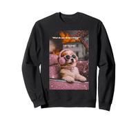 Psicodélico, ¿qué Haces para ganarte la Vida? Hago, mi Mejor Perro Trippy Sudadera