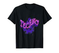 Psicodélico Techno Rave Trippy Music Vibes Rave Festival Camiseta
