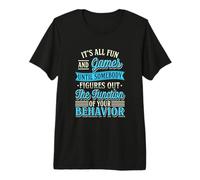 Psicología Bromas de Ciencias del Comportamiento Analista de Comportamiento Divertido Camiseta Premium