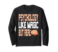 Psicología como Magia Pero Real Humor Cerebro Manga Larga