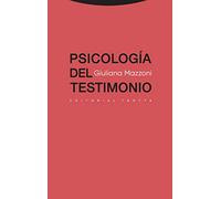Psicología del testimonio (Estructuras y Procesos. Derecho)