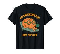 Psicología divertida Pensamiento excesivo Terapia Psiquiatría Camiseta