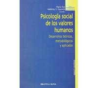 Psicología Social De Los Valores Humanos (PSICOLOGIA UNIVERSIDAD)