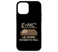 Psicólogo E=MC² Terapia Couch Freud Psicoterapeuta Carcasa para iPhone 12 Mini