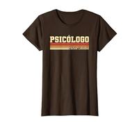 Psicólogo Edición Limitada Psicología Camiseta, Mujer, Marrón, M