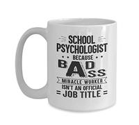 Psicólogo Escolar - Tema Del Hacedor De Milagros Tazas De Cerámica Elegante Taza De Café Divertido Tazas De Desayuno Para Cacao Oficina Cappuccino 330Ml