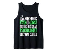 Psicólogo Forense Pero Más Genial Camiseta sin Mangas
