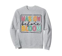 Psicólogo Maslow Antes de Bloom Sped Maestro Aula Sudadera