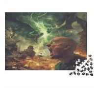 Psicólogo Puzzles 1000 Piezas De Cartón Grueso Rompecabezas Anti Estrés Adultos para Rompecabezas De Ocio Interior como Regalo Original 52x38cm/1000pcs