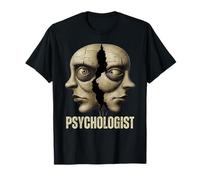 Psicólogo único enfrenta un diseño para trabajadores de salud mental Camiseta