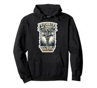Psiquiatra Cristiano La psiquiatría es mi Ministerio versículo bíblico Sudadera con Capucha