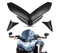 PSLER Cubierta de Nariz de Carenado Delantero de Motocicleta para Z900 2017-2019 (Negro)