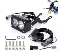 PSLER Kit de Faros para Motos Todoterreno Plug and Play para Sur-Ron Light Bee X Segway X260 Talaria Sting MX3/MX4/MX5 con Interruptor y Soporte de Montaje, Luz Blanca