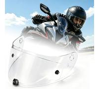 PSLER Pantalla de Casco para HJC RPHA 11 (Pro/Carbon) y RPHA 70 (ST/Carbon), Visera de Repuesto Compatible con HJ-26 HJ-26ST, Anti-arañazos Protección UV, Preparado para Pinlock(Transparente)