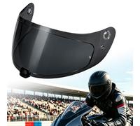 PSLER para HJ-20M Pantalla de Casco Moto Repuesto Compatible con HJC FG-17, IS-17, FG-ST, C70, C70N, Visera Anti-Arañazos con Protección UV, Pinlock Ready(Negro Claro)