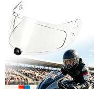 PSLER para HJ-20M Pantalla de Casco Moto Repuesto Compatible con HJC FG-17, IS-17, FG-ST, C70, C70N, Visera Anti-Arañazos con Protección UV, Pinlock Ready(Transparente)