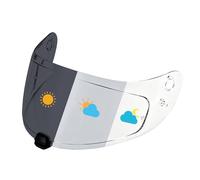 PSLER para HJ-20M Pantalla de Casco Moto Repuesto Compatible con HJC FG-17, IS-17, FG-ST, C70, C70N, Visera Anti-Arañazos con Protección UV, Pinlock Ready(Fotocromático)