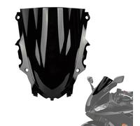 psler Parabrisas doble burbuja para YZF R3 R25 2019-2023 (negro)
