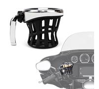 PSLER Portavasos para Motocicleta para Touring Road Glide Street Electra Glide Softail 1996 en Adelante para Goldwing GL1800 2018 en Adelante,Universal para Bicicleta Silla de Ruedas Cochecito Scooter