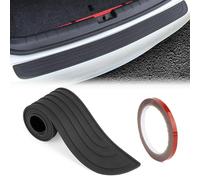 PSLER Protector Parachoques Trasero Paragolpes Coche 104x9cm Universal Protector Coche Autoadhesivo para El Maletero para La Mayoría de Coches, Camiones y Todoterrenos Coche Accesorios