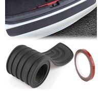 PSLER Protector Parachoques Trasero Paragolpes Coche 90x7cm Universal Protector Coche Autoadhesivo para El Maletero para La Mayoría de Coches, Camiones y Todoterrenos Coche Accesorios