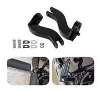 PSLER - Soporte de clavija de pasajero para motocicleta, extensión de clavija trasera del pasajero para Touring Road King, Street Glide, Road Glide, Electra Glide, ultra clásico, 1993 en adelante