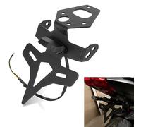 PSLER Soporte de la Placa de Matrícula para Street Triple 765R 765RS 2020 2021 2022 2023 2024, Guardabarros Trasero del Bastidor Accesorios para Motocicletas