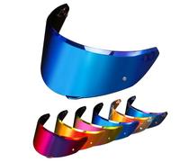 PSLER Visera de Casco para AGV New K3 (E2206),Solo para cascos K3 talla S/M/L Visera Tintada para Casco de Motocicleta Accesorios de Repuesto(Azul Intenso)