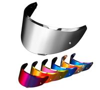 PSLER Visera de Casco para AGV New K3 (E2206),Solo para cascos K3 talla S/M/L Visera Tintada para Casco de Motocicleta Accesorios de Repuesto(Plata)