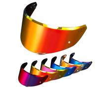 PSLER Visera de Casco para AGV New K3 (E2206),Solo para cascos K3 talla S/M/L Visera Tintada para Casco de Motocicleta Accesorios de Repuesto(Rojo Intenso)