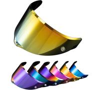 PSLER Visera de Casco para AGV Pista GP RR Pista GPR CORSA-R RACE 3 RACE 2, Visera Tintada para Casco Motocicleta Accesorios de Repuesto(Dorado Intenso)