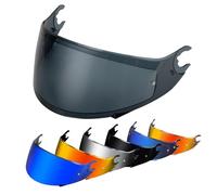 PSLER Visera de Casco para D-Skwal D-Skwal 2 Spartan Visera Tintada para Casco de Motocicleta Accesorios de Repuesto(Negro Claro)