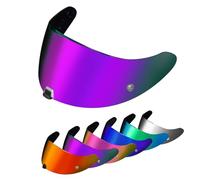 PSLER Visera de Casco para EXO 520 1400 R1 Visera Tintada para Scorpion EXO 391 520 1400 R1,Protector Facial con Protección UV Accesorios de Repuesto para Motocicleta(Morado Intenso)