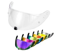 PSLER Visera de Casco para EXO 520 1400 R1 Visera Tintada para Scorpion EXO 391 520 1400 R1,Protector Facial con Protección UV Accesorios de Repuesto para Motocicleta(Transparente)