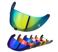 PSLER Visera de Casco para Exo R420(NO compatible con R520) Visera Tintada para Casco Motocicleta Accesorios de Repuesto(Dorado Intenso)