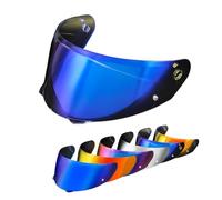 PSLER Visera de Casco para HJC HJ-33 I90 Visera Tintada para HJC Hj-33 i90, Protector Facial con Protección UV Accesorios de Repuesto para Motocicleta(Azul Transparente)