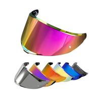 PSLER Visera de Casco para K6 K6s, Visera Tintada para Casco de Motocicleta Accesorios de Repuesto para K6 K6s(Rojo Rosa Intenso)