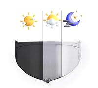 PSLER Visera de Casco para K6 K6s Visera Tintada para Casco de Motocicleta Accesorios de Repuesto para K6 K6s(Fotocromático)