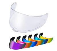 PSLER Visera de Casco para LS2 FF801 FF397 VECTOR FT2, Visera Tintada para Sedici Strada 2 Strada 3,Casco de Motocicleta Accesorios de Repuesto(Transparente)