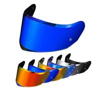 PSLER Visera de Casco para LS2 Stream II FF808, Visera Tintada para Casco de Motocicleta Accesorios de Repuesto(Azul Intenso)