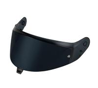 PSLER Visera de Casco para SKWAL i3 RIDILL 2 D-SKWAL 3 Visera Tintada para Casco de Motocicleta Accesorios de Repuesto(Negro Oscuro)