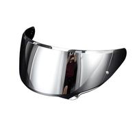 PSLER Visera de repuesto para HJC HJ-38, apta para cascos integrales i71 F71, resistente a arañazos y protección UV, preparado para Pinlock (plata)