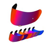 PSLER Visera para K1s, visera para casco K1, visera oscurecida K3SV, escudo facial de reposición para K1, K1s, K3SV y K5,Rojo Púrpura Oscuro