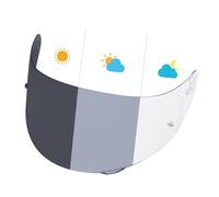 PSLER Visera para K1s, visera para casco K1, visera oscurecida K3SV, escudo facial de reposición para K1, K1s, K3SV y K5,Fotocromático