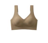 PSNKLMM 1 Sujetador de Mujer Transpirable, sin Rastro, Aros Acero, cómodo, Talla Grande, Ropa Interior Deportiva(2XL (70-80kg),Blue)