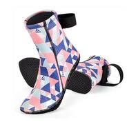 PSNKLMM Calcetines de Neopreno 3,0 mm, for Agua, for Mantener el Calor, for Arena, for Traje, for Deportes acuáticos, natación, Surf, Calzado para Surf, NatacióN, Playa, NavegacióN(Pink,M(27-30))