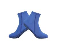 PSNKLMM Calcetines de Neopreno 3,0 mm for Voleibol Playa, Arena, fútbol, Traje, Escarpines for Buceo, esnórquel y Kayak para Surf, NatacióN, Playa, NavegacióN(Blue1,S)
